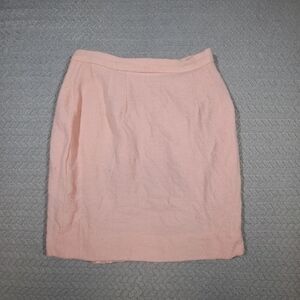 Elegant Blush Pencil Skirt